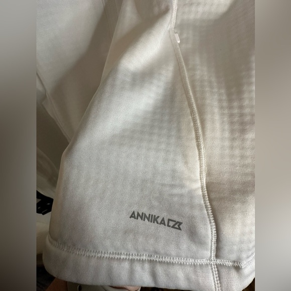 Cutter & Buck Annika White Zip Up Sweater Golf Pebble Beach Logo Dry Tec XL - Picture 7 of 10